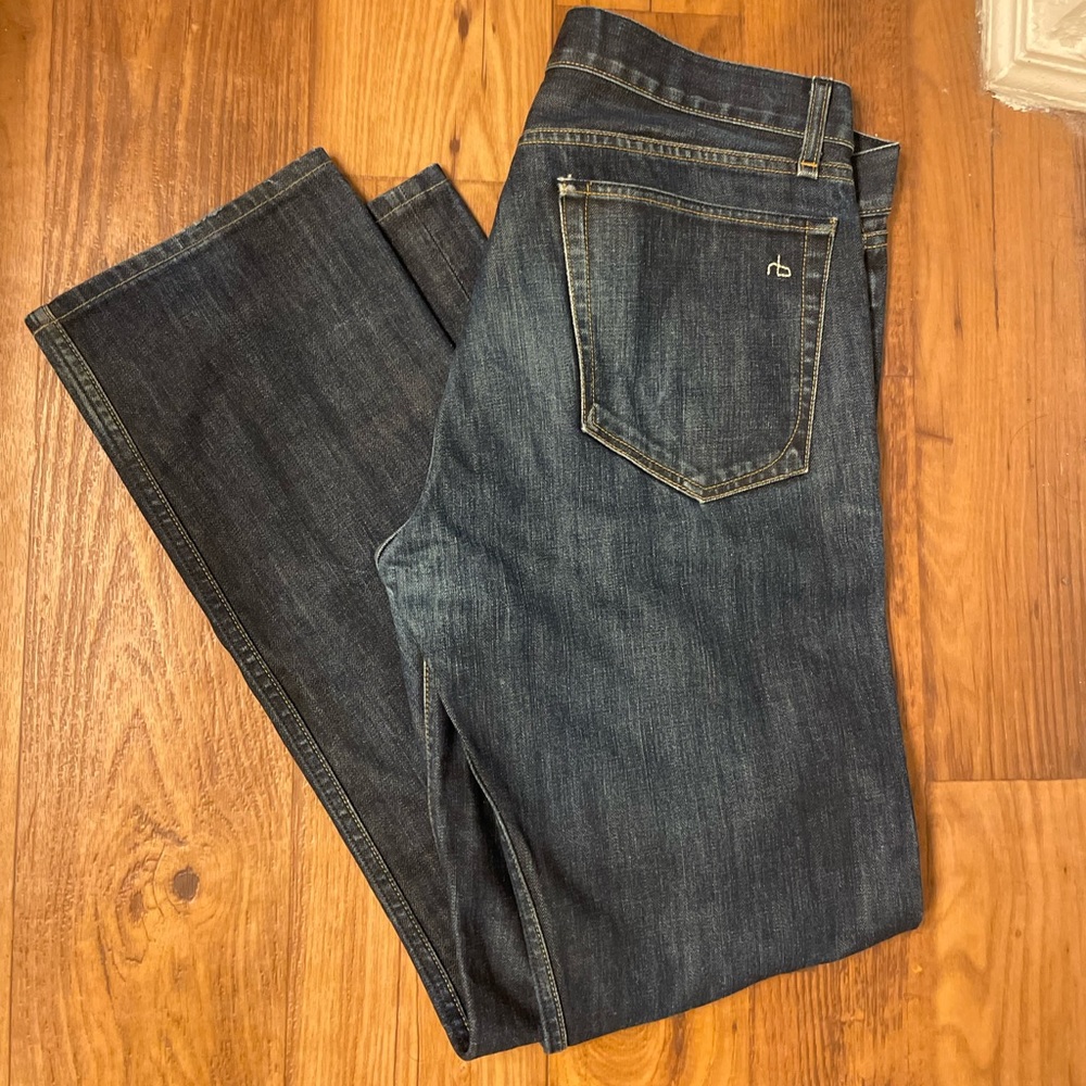 Rag & bone slim straight fit 34”